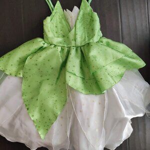 STUNNING MADELYN PRINCESS AND THE FROG TIANA LAYERED BALLGOWN DRESS SIZE 6-7